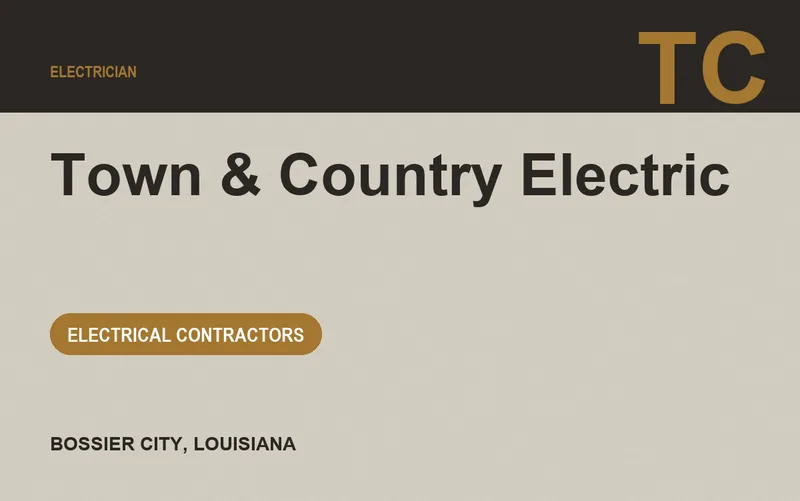 Town & Country Electric in Bossier City, Louisiana
