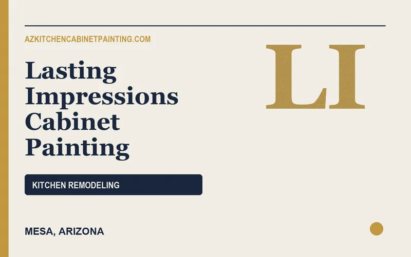 Lasting Impressions Cabinet Painting in Mesa, Arizona