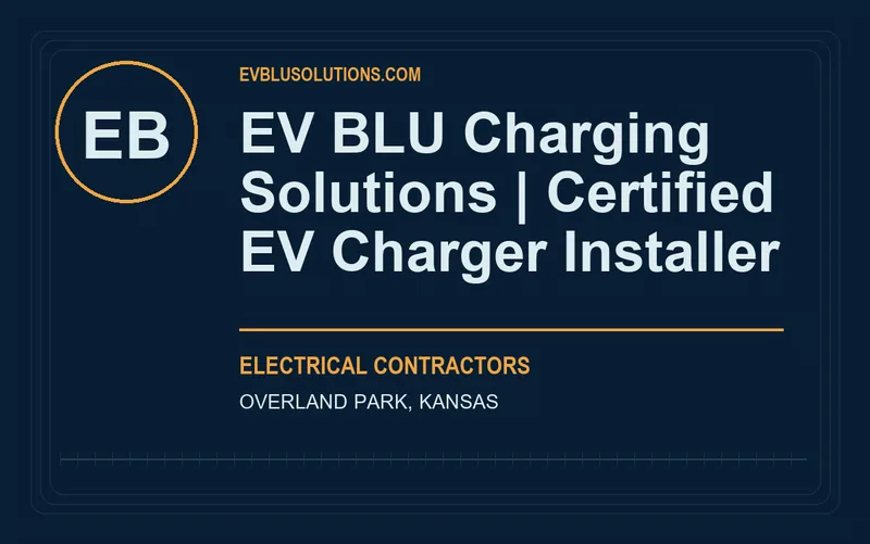 EV BLU Charging Solutions | Certified EV Charger Installer in Overland Park, Kansas