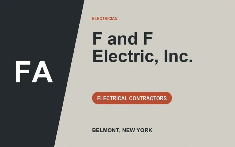 F and F Electric, Inc. in Belmont, New York