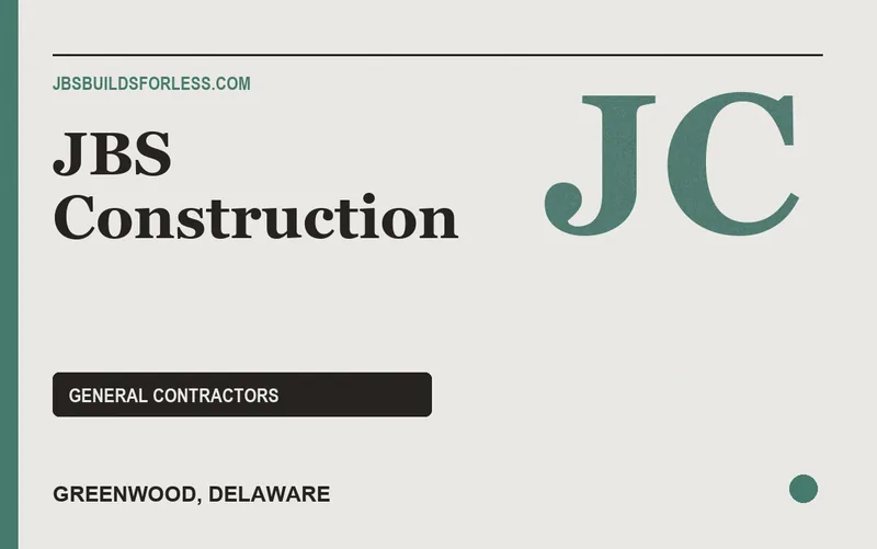 JBS Construction in Greenwood, Delaware