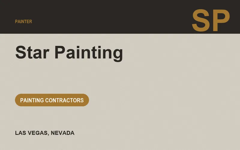 Star Painting in Las Vegas, Nevada