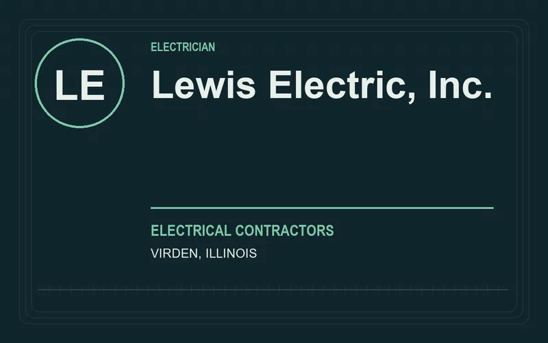 Lewis Electric, Inc. in Virden, Illinois