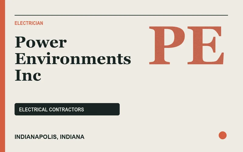 Power Environments Inc in Indianapolis, Indiana