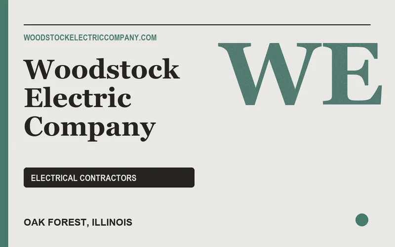 Woodstock Electric Company in Oak Forest, Illinois