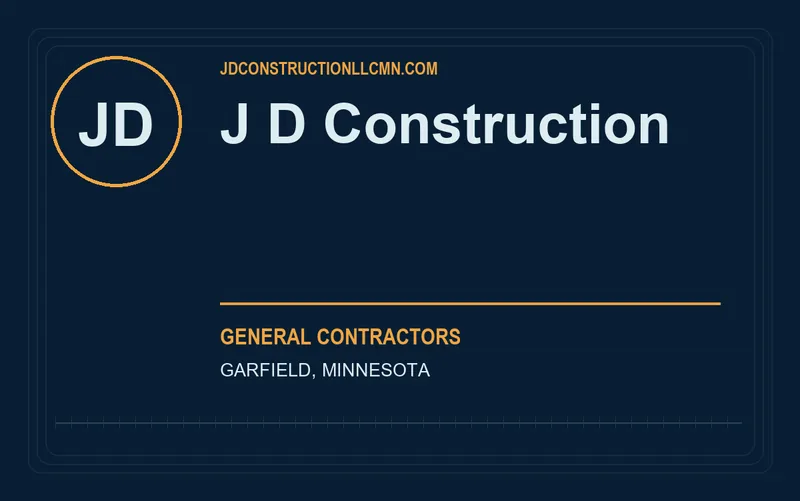 J D Construction in Garfield, Minnesota