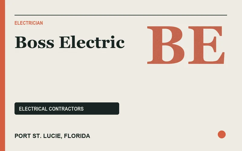 Boss Electric in Port St. Lucie, Florida