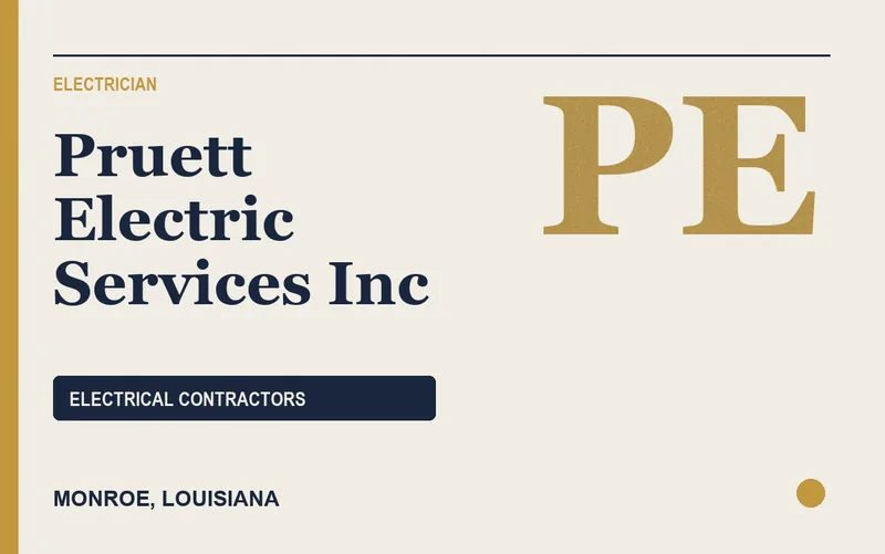 Pruett Electric Services Inc in Monroe, Louisiana