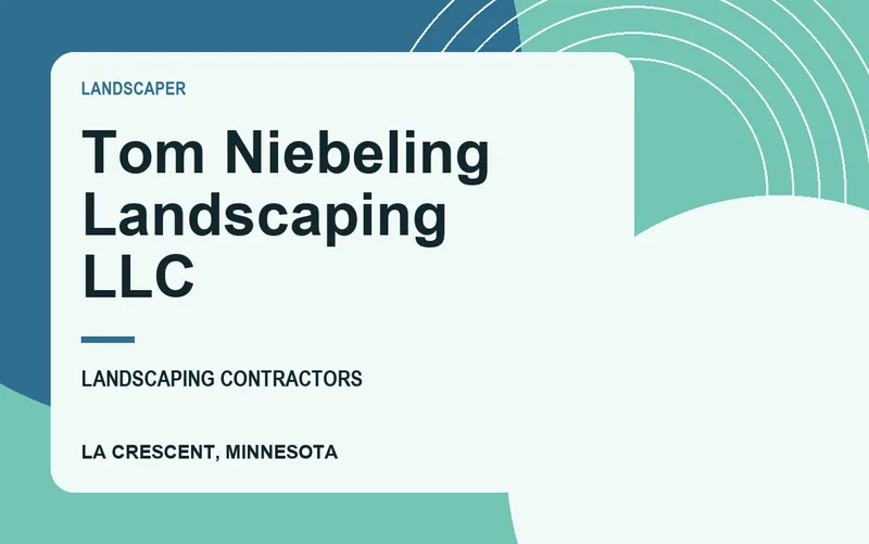 Tom Niebeling Landscaping LLC in La Crescent, Minnesota