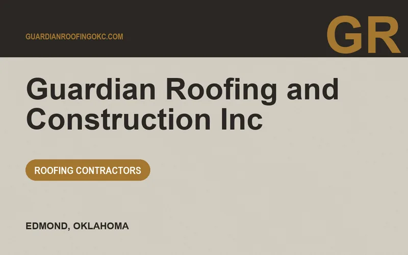 Guardian Roofing and Construction Inc in Edmond, Oklahoma