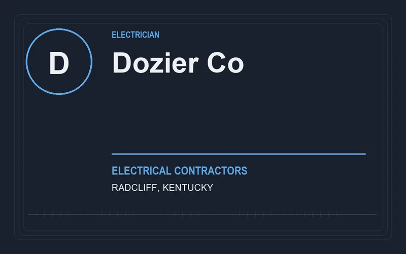 Dozier Co in Radcliff, Kentucky