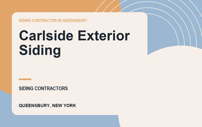 Carlside Exterior Siding in Queensbury, New York