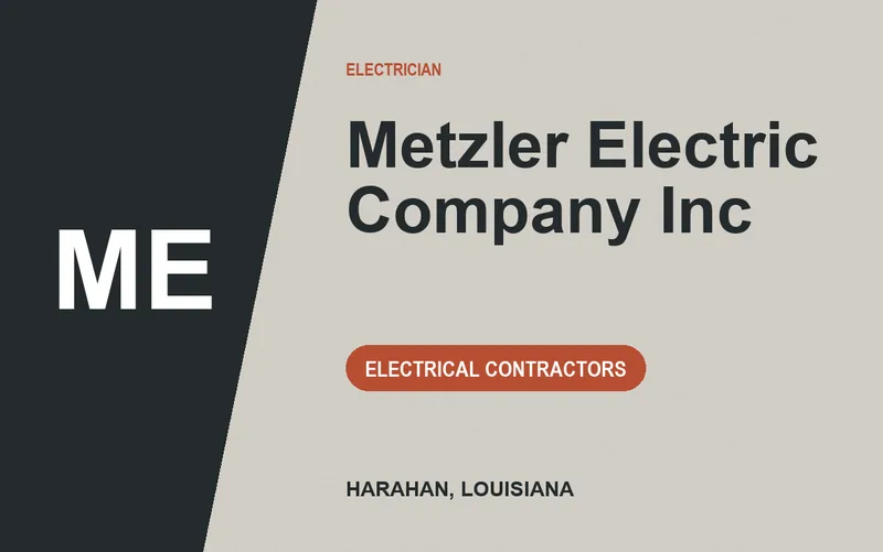 Metzler Electric Company Inc in Harahan, Louisiana