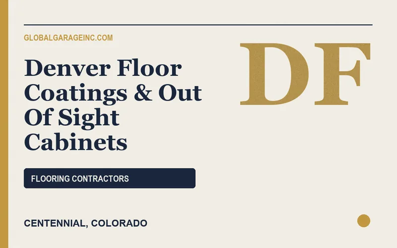 Denver Floor Coatings & Out Of Sight Cabinets in Centennial, Colorado