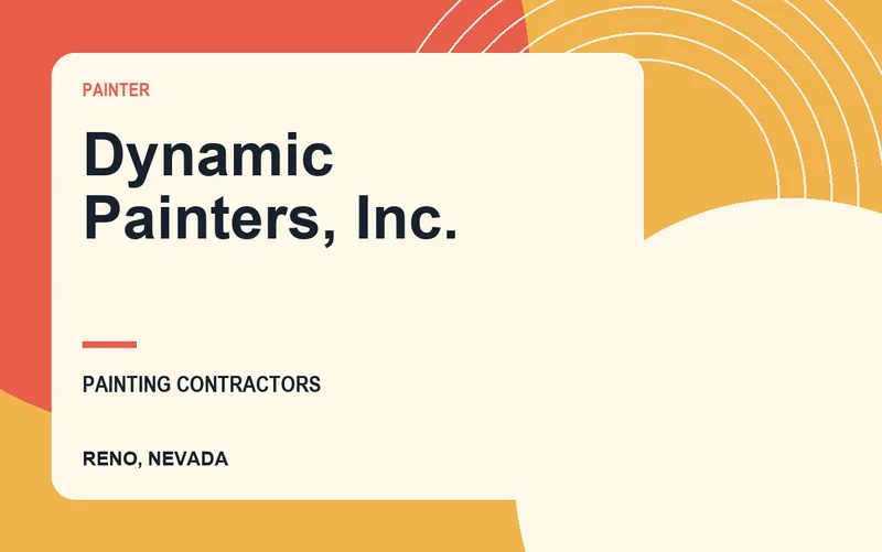 Dynamic Painters, Inc. in Reno, Nevada