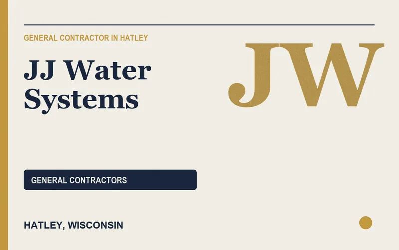 JJ Water Systems in Hatley, Wisconsin