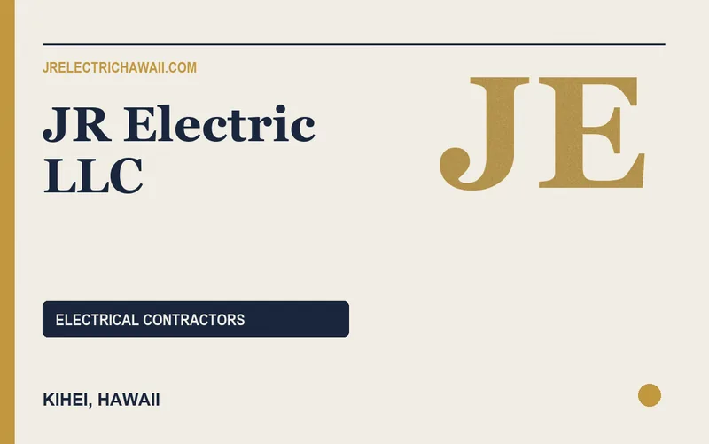 JR Electric LLC in Kihei, Hawaii