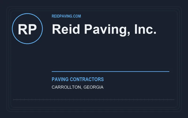 Reid Paving, Inc. in Carrollton, Georgia