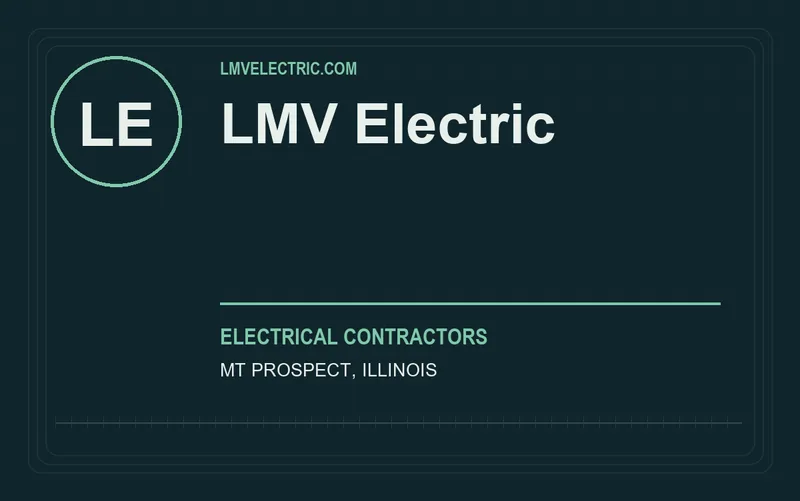 LMV Electric in Mt Prospect, Illinois