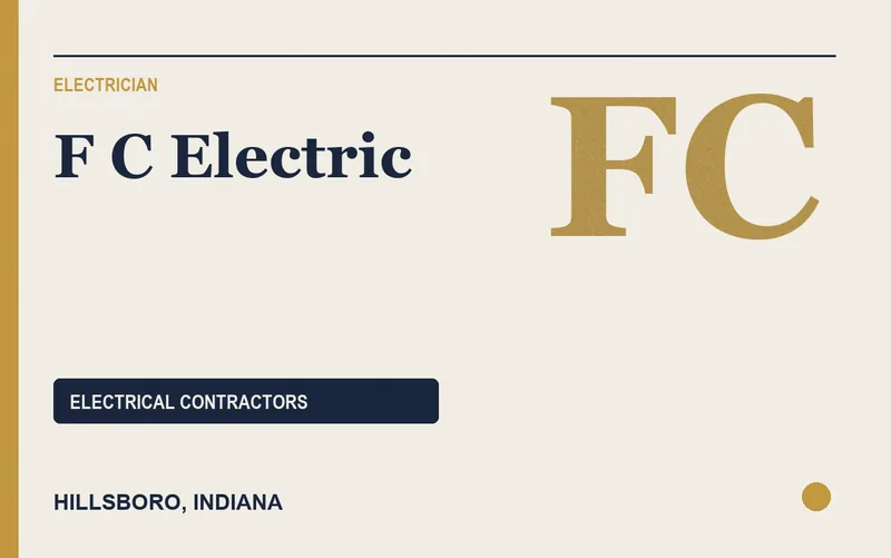 F C Electric in Hillsboro, Indiana