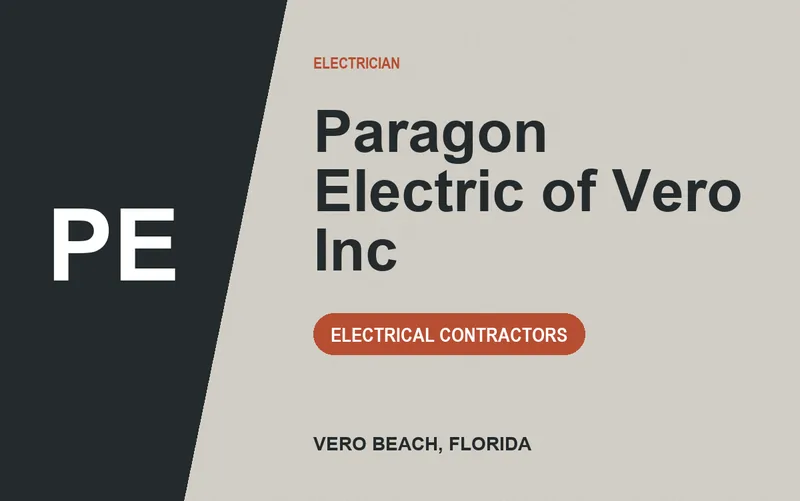 Paragon Electric of Vero Inc in Vero Beach, Florida
