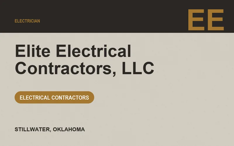 Elite Electrical Contractors, LLC in Stillwater, Oklahoma