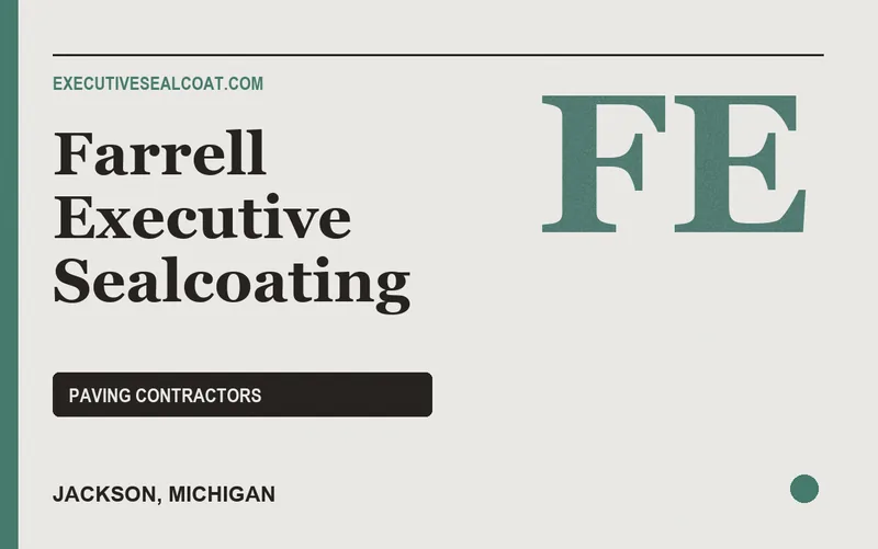 Farrell Executive Sealcoating in Jackson, Michigan