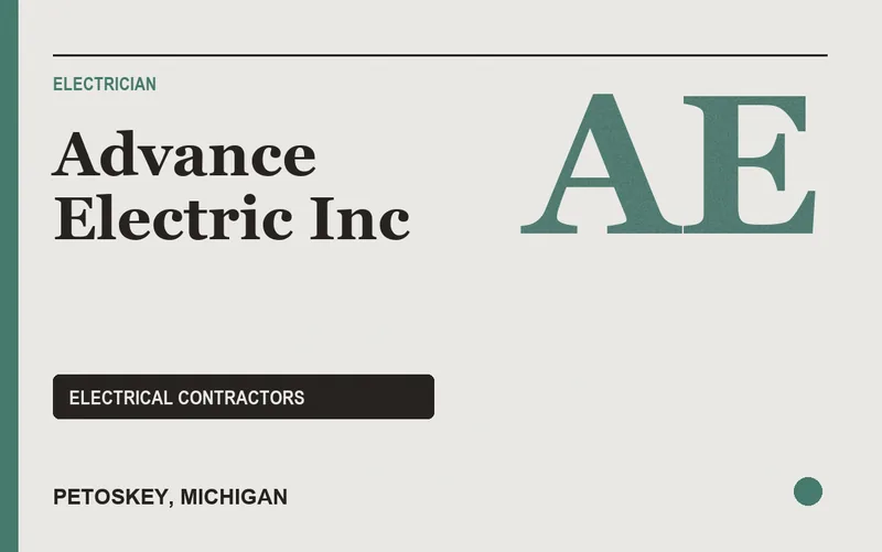 Advance Electric Inc in Petoskey, Michigan