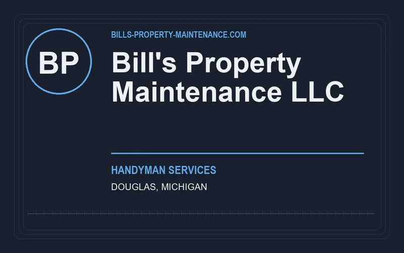 Bill's Property Maintenance LLC in Douglas, Michigan