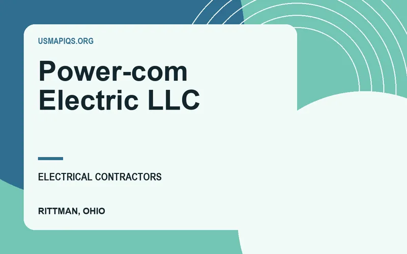 Power-com Electric LLC in Rittman, Ohio