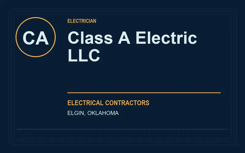 Class A Electric LLC in Elgin, Oklahoma