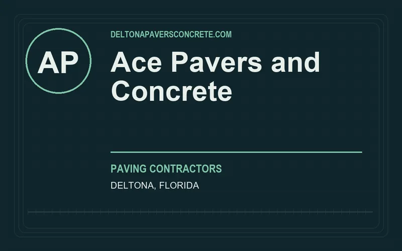 Ace Pavers and Concrete in Deltona, Florida