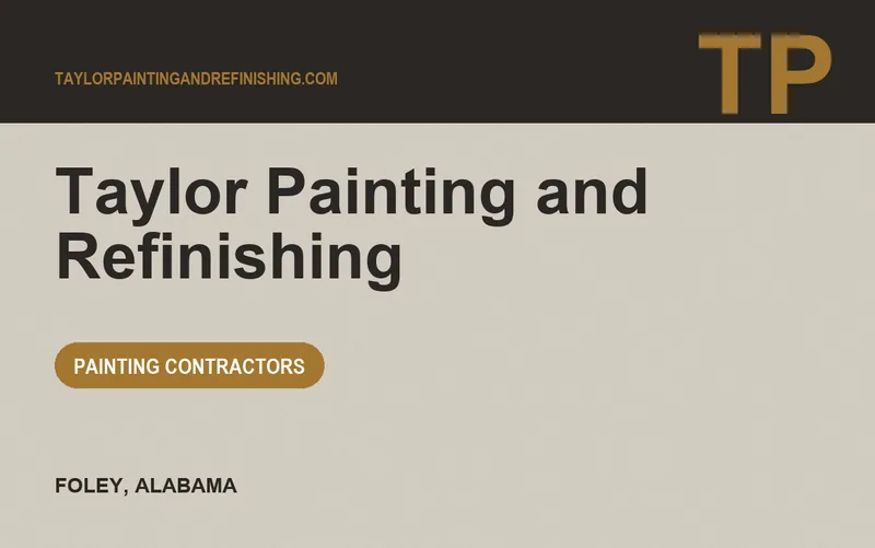 Taylor Painting and Refinishing in Foley, Alabama