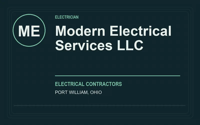 Modern Electrical Services LLC in Port William, Ohio