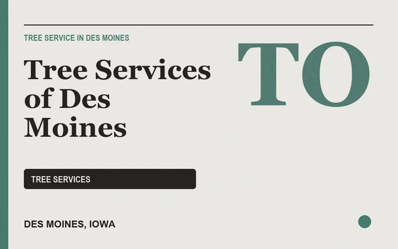 Tree Services of Des Moines in Des Moines, Iowa