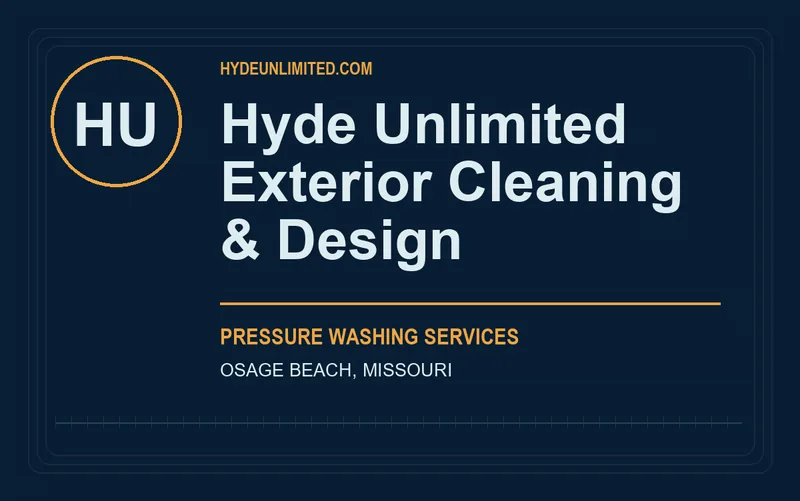 Hyde Unlimited Exterior Cleaning & Design in Osage Beach, Missouri