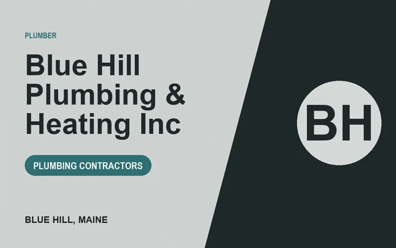 Blue Hill Plumbing & Heating Inc in Blue Hill, Maine