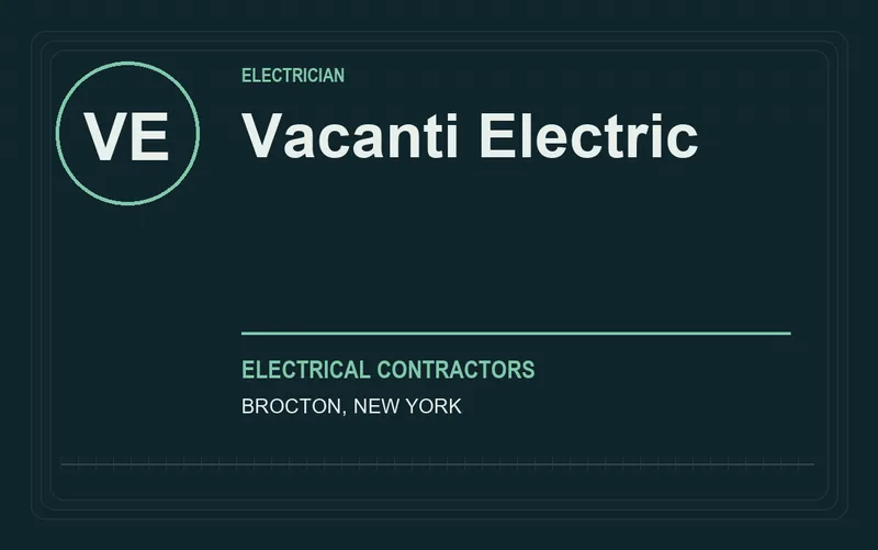 Vacanti Electric in Brocton, New York