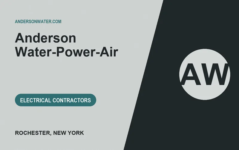 Anderson Water-Power-Air in Rochester, New York