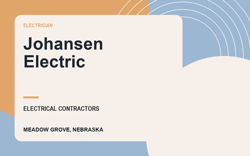 Johansen Electric in Meadow Grove, Nebraska