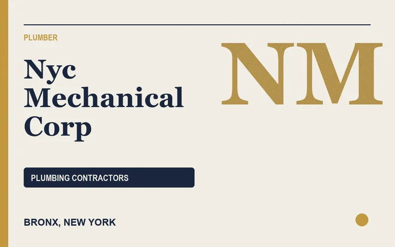 NYC MECHANICAL CORP in Bronx, New York