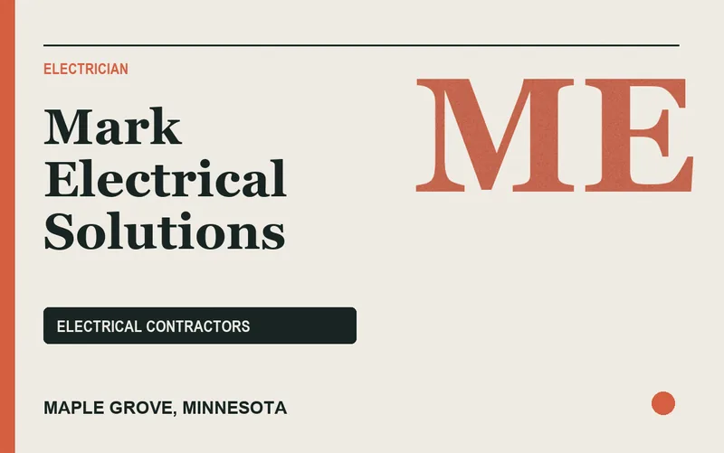 Mark Electrical Solutions in Maple Grove, Minnesota