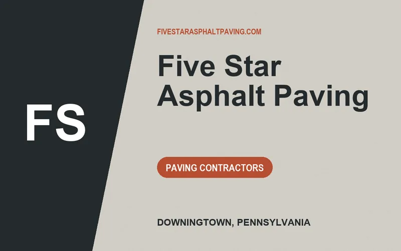 Five Star Asphalt Paving in Downingtown, Pennsylvania