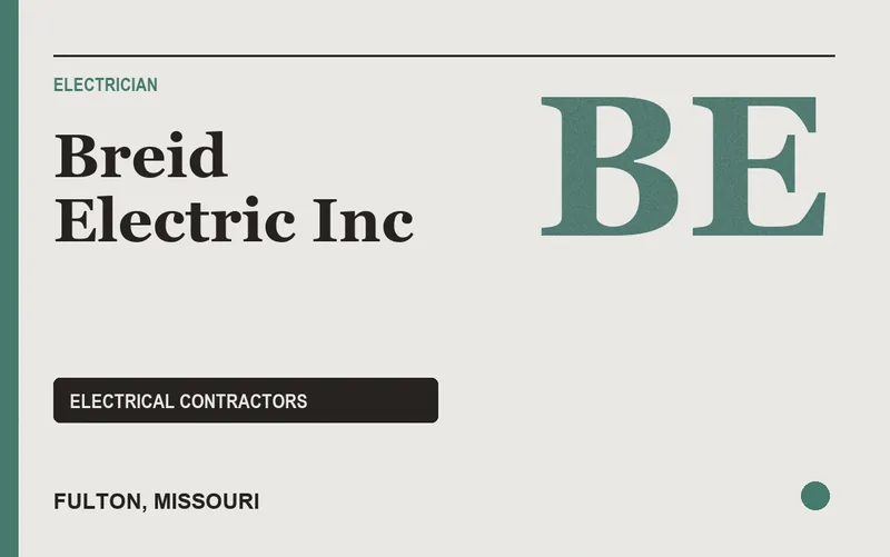 Breid Electric Inc in Fulton, Missouri