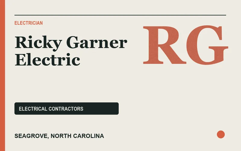 Ricky Garner Electric in Seagrove, North Carolina