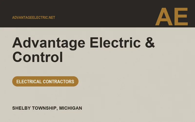 Advantage Electric & Control in Shelby Township, Michigan