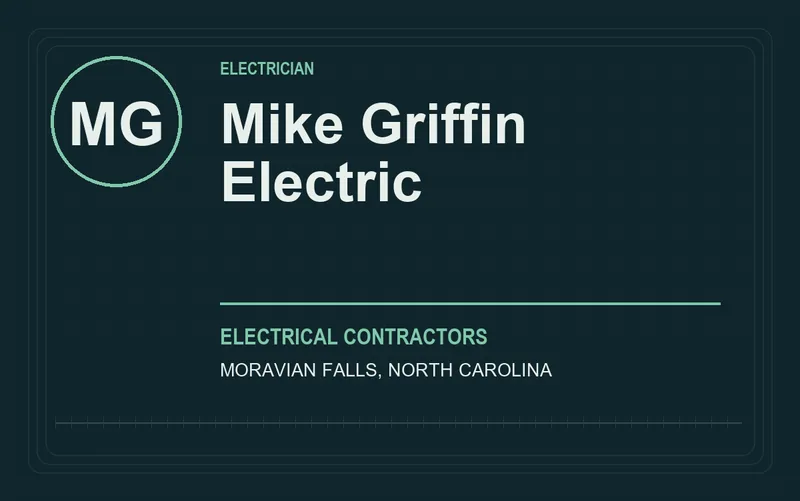 Mike Griffin Electric in Moravian Falls, North Carolina