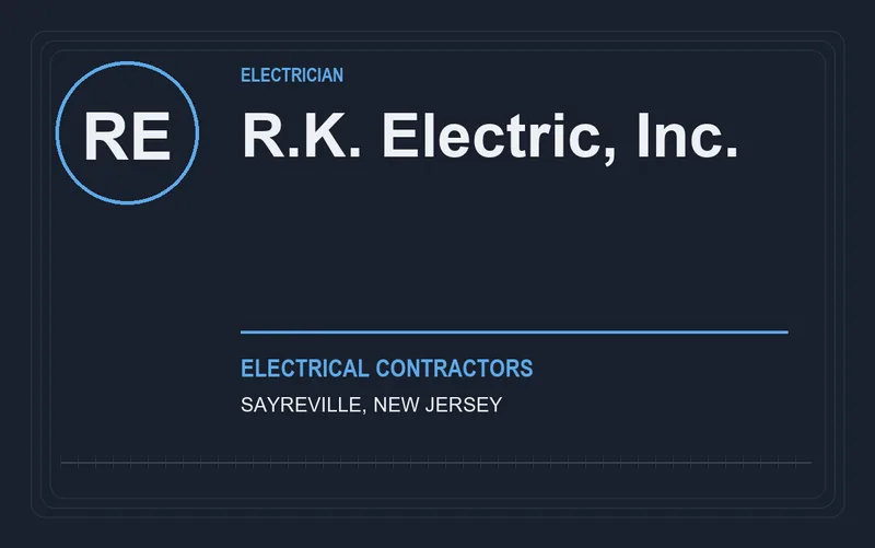 R.K. Electric, Inc. in Sayreville, New Jersey