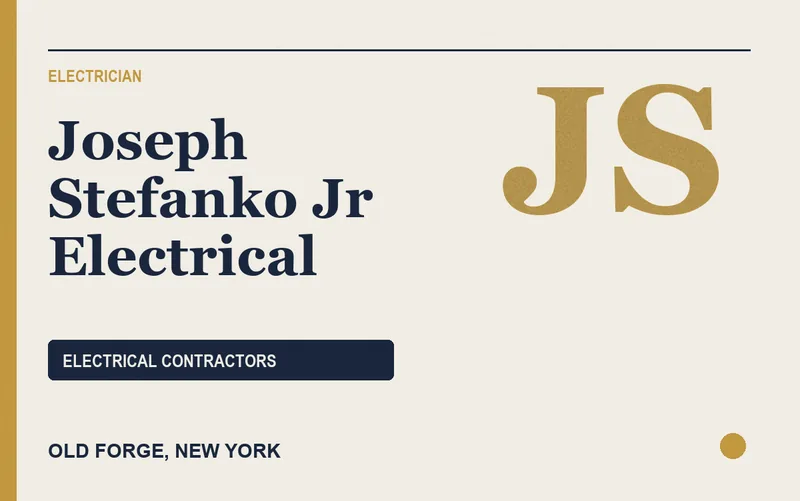Joseph Stefanko Jr Electrical in Old Forge, New York