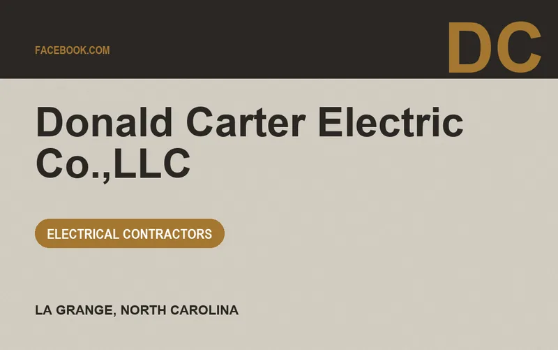 Donald Carter Electric Co.,LLC in La Grange, North Carolina